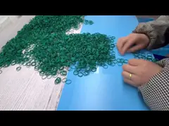 Корозия кольца уплотнения насоса колец NBR FKM профиля DIN 3869 твердости V80 анти- video