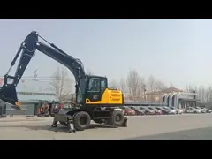 Настраиваемый колесный экскаватор H9080 для требований video