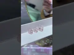 ハート ピンク ダイヤモンド 培養 実験室 生成 ダイヤモンド 首輪 リング ペンダント