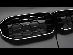 BMW's 23 new 3 Series grille is modified with a half-silver starry LED illuminated grille G28