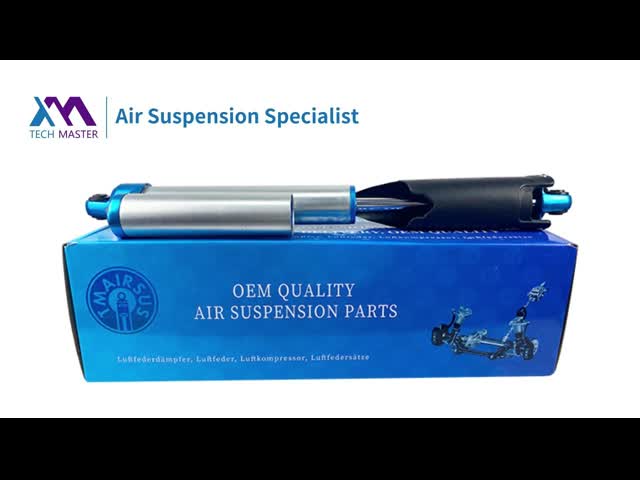 Для Mercedes-Benz модели W222, номер детали 2223201900 или 2223202000, передняя воздушная подвеска видео