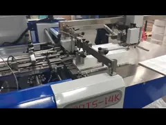 Large Format Belt Driving Paper Folding Machine For Pharmaceutical Leaflet Paper Folder