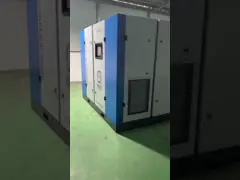 Permanent Magnet Two Stage Screw Air Compressor IP65 Horizontal 380V / 50hz