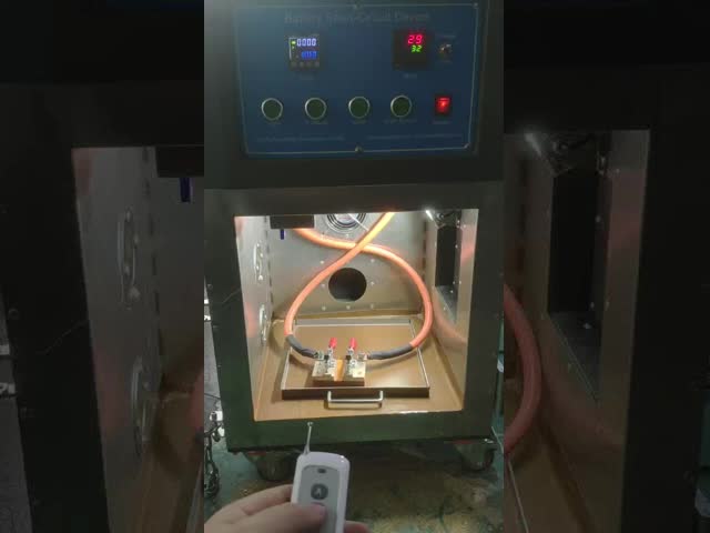 IEC 60335-1-附属書B規格に設計された10±2 MΩ抵抗電池短テスト