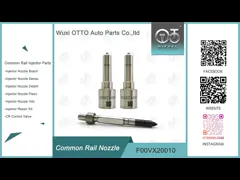 F00VX20010 Bosch piezo boquilla para inyectores de tren común 0445115005 / 006 / 026 / 027 Etc. video