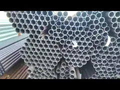 Q195 Q235 Q355 ERW Чугунная труба из чугуна черного железа сварная для прочной и прочной конструкции video