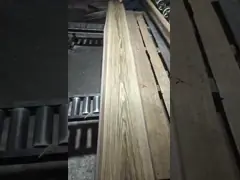 Natural American Walnut Crown Cut / Plain Cut  Veneer Sheet For Plywood