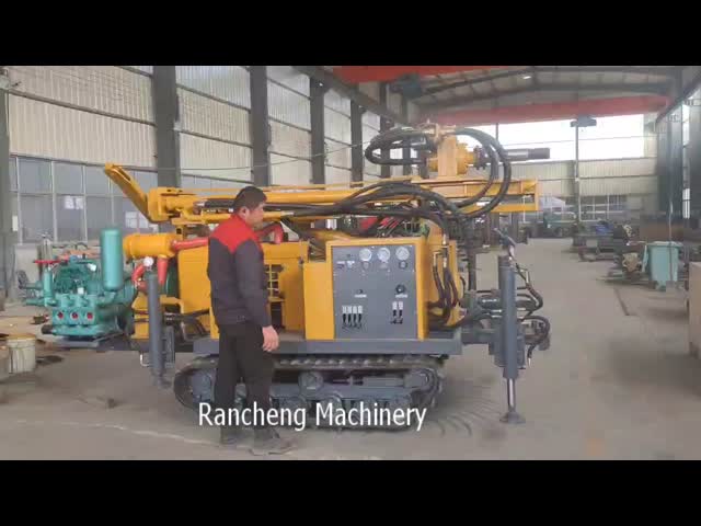 150m小型水井掘削機 ミニ水力掘削機 42KWディーゼルエンジン