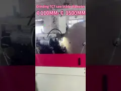 LDX-028A Диаметр лезвия пилы 400-1500MM Автоматическая сплав круговой пиловой лезвия шлифовальной машины Производитель video