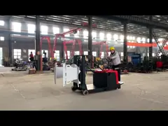 China 1.5 Tons Narrow Channels Pallet Stacker Electric Forklift Stacker Fork Rotation Angle 180 Degree supplier