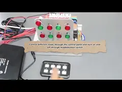 ABS материал 8 Gang Spod Switch Panel 600w Комбинированный переключатель тип video