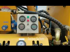 200m Depth Borehole Drilling Machine 65KW Tricycle Mounted Water Drilling Machine