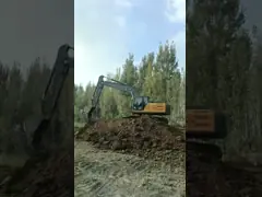 гидравлический радиатор масла Crawler Excavator H90 с бум и рукой ведра video