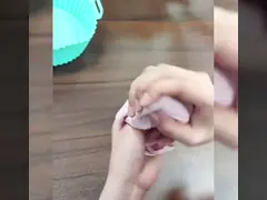 Оптовая складная многоразовая неклеящаяся силиконовая воздушная фрайерная подкладка Пекарный коврик для пирога Круговая воздушная фрайерная подкладка для силикона video