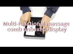 Multifunctional Electric Massage Comb Smart EMS Vibration Red Blue Light  Face Body Skin Care Hair Growth