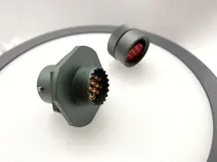 Jam Nut Receptacle MIL-DTL-26482 Series I 10 Female Pins Mil Dtl 26482 Connector