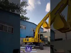 Komatsu PC400-8 40 тонн Подержанный экскаватор Komatsu Большие нагрузки Горное оборудование video
