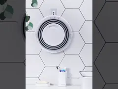 Складчивый большой силиконовый ведрочистительный инструмент с ручкой, экономия места, наружный бассейн для сада или кемпинга. video