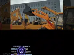 4CX JCB 사용 된 배크호 로더 다양한 조건에 대한 적응 냉각 시스템