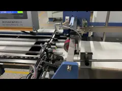 A3 Leaflets Inserts Paper Binding And Folding Machine Manual For Pharma industry