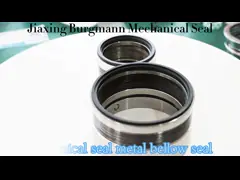 SUS304 Spring 15m/S Metal Bellow Mechanical Seal MFLWT80