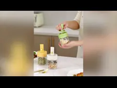 3 упаковки Расширяемая ложка 250 мл Пластиковая бутылка с приправами video