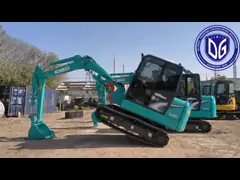 SK60-8 Escavatore Kobelco Usato Escavatore originale Kobelco piccolo da 6 tonnellate