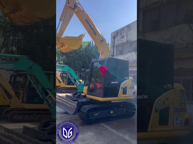 PC700 Komatsu 70-тонный экскаватор, оригинальный из Японии, острое оружие для крупных строительных работ.