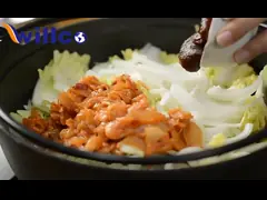 Неприкасаемая чугунная ванна Сварная кастрюля Сварная посуда Шабу Шабу Горячая кастрюля video