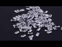 Synthetic Diamonds Melee HPHT 2.0-3.3 To 2.9-4.5mm White Emerald Shape DEF Color VVS Clarity