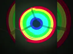 Гибкий 6 X 12 RGB неоновый свет 12V Flex Силиконовый трубный неоновый светодиодный свет для спальни гостиная игровая комната video