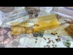 Stand Up Sealed Pouch Moisture Proof Zipper Packaging Bag For Dry Food Tea Coffee