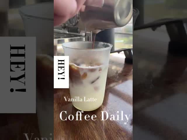 Making Latte with T64 Coffee Grinder