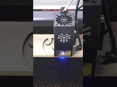 ACMER P2 / P1 33W Настольная CNC лазерная резальная машина для металлической древесины video