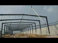 Quick Erected Prefabricated Steel Structure Building Hot Dipped For Warehouse