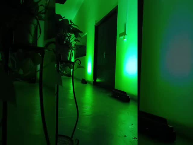 Indoor 9x18W 6in1 WIFI Smart Bar Light RGBWA UV Wireless Bateria Led Wall Washer Para Eventos de Casamento