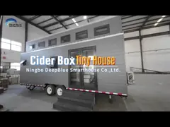 Компактный модульный дом с готовой конструкцией крошечный дом на колесах для мобильного проживания в США video