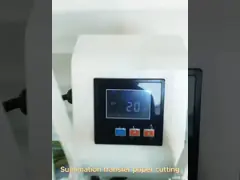 Машины для печати футболок с сублимационной бумагой и методом сублимации video