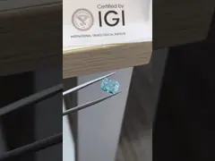 3.55ct Fancy Intense Blue Laboratory Grown Diamonds OEM ODM