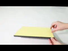 Химическая закрытая пена полиэтилена доказательства огня клетки ИСПЭ с фольгой/прилипателем Алу video