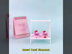 Mini Kids Pencil Sharpener Stationery Cute Manual Pencil Sharpener Silicone Stationery