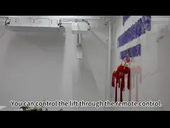 Белая камера подъемный потолок скрытый Моторизованный подъемный потолок крепление для экрана проектора video