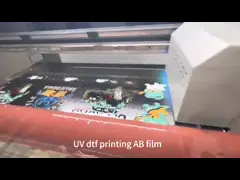 60 см Белая УФ-ДТФ Трансферная пленка Прозрачная УФ-ДТФ-Аб пленка для телефонного чехла Деревянная бутылка video