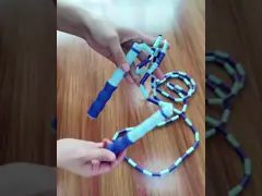 Фитнес скакалка корпус строительство фитнес-оборудование дисплей Бамбук скакалка video