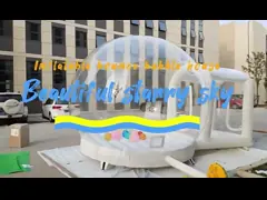 China Waterproof Inflatable Water Park / Aquatic Park Playground With Trampoline For Rent supplier