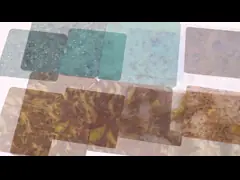 Конструкция на заказ Античная медь/бронза/бронза Ретро арт-дизайн Античный листок из нержавеющей стали video