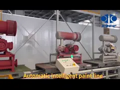 3900м3 / час DN200 Корни вращающийся воздушный компрессор и воздуходушитель 100KPA video