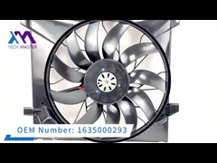 Wentylator chłodnicy A4539064300 do SMART W453 300W ze szczotką i modułem sterującym