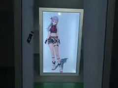 50 дюймовый прозрачный ЖК-витрина Windows Android Система ЖК-дисплей video