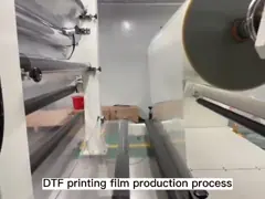 Премиум A4 DTF Transfer Film Roll 8,27 x 328ft Matte Clear PreTreat PET Heat Transfer Paper для принтеров A4 DTF video